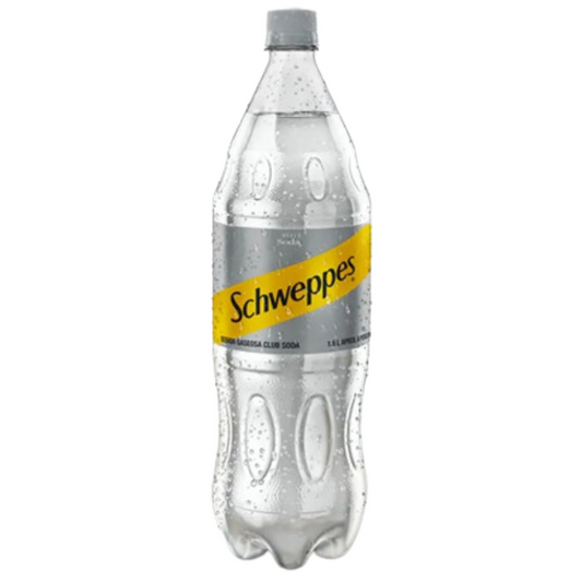 Gaseosa Schweppes Soda x 1500 ml